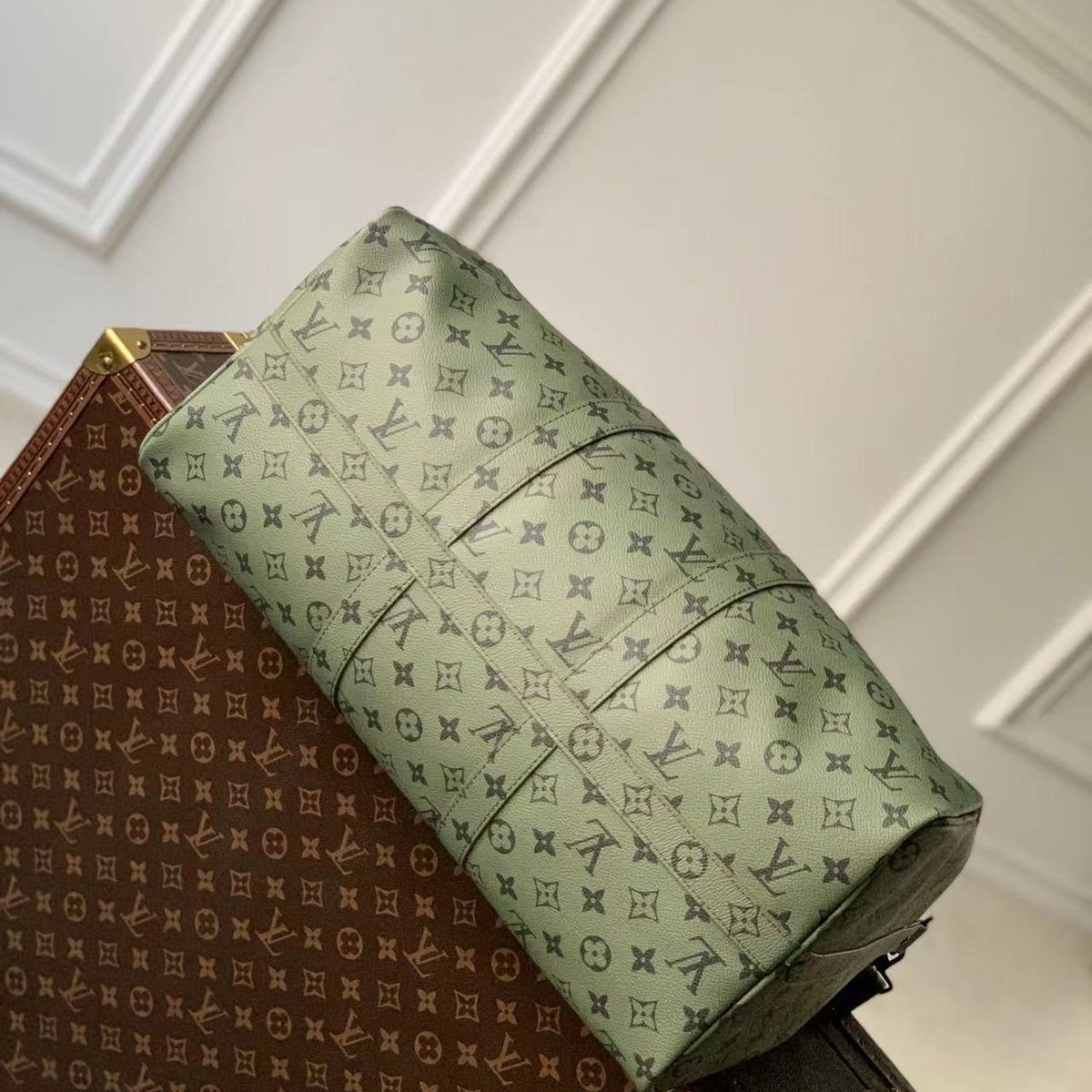 Louis Vuitton Bags- Louis Vuitton Lou Keepall 45 Bag Luxury Designer Leather Handbag