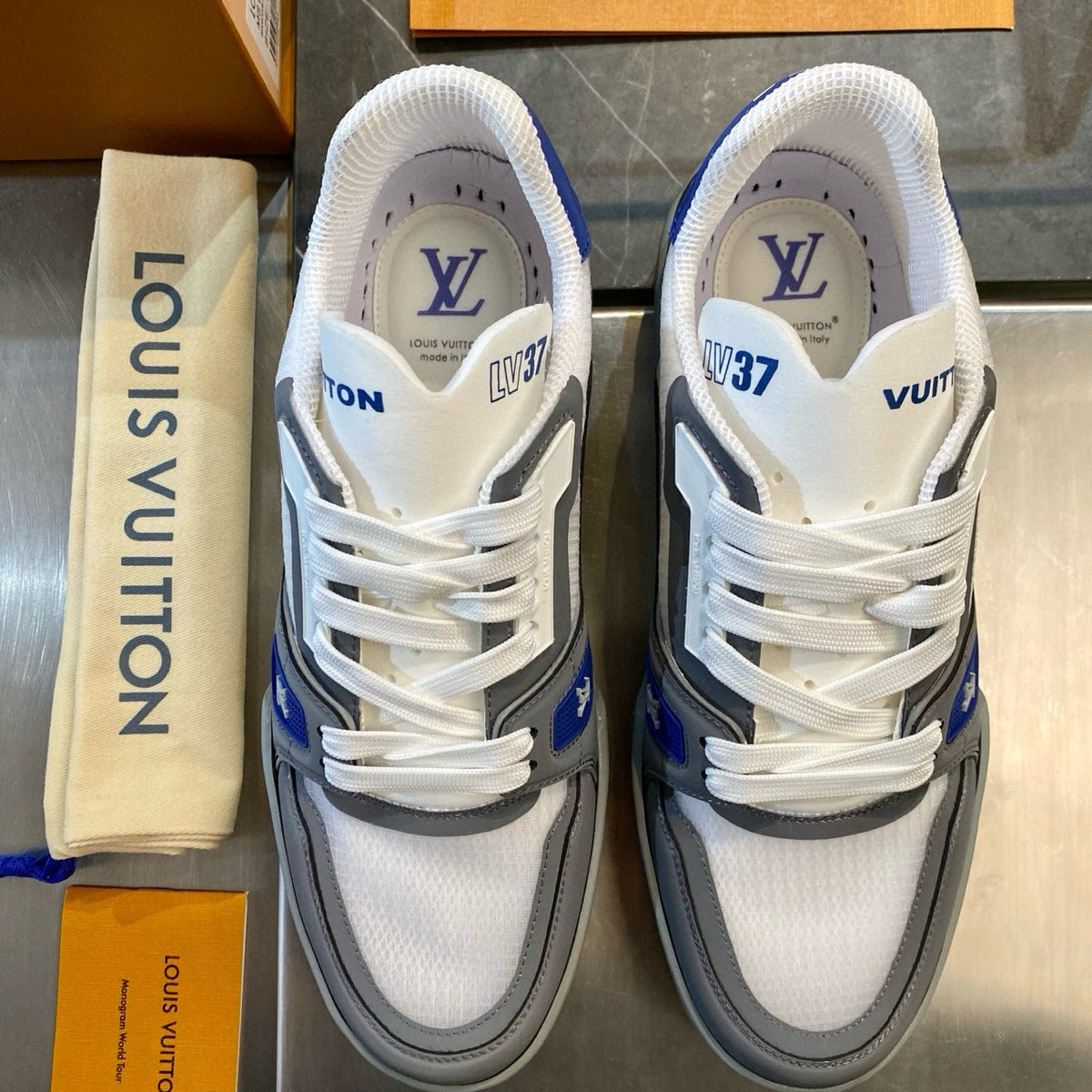Louis Vuitton Shoes- Louis Vuitton Lou Trainers Luxury Lifestyle Designer Footwear