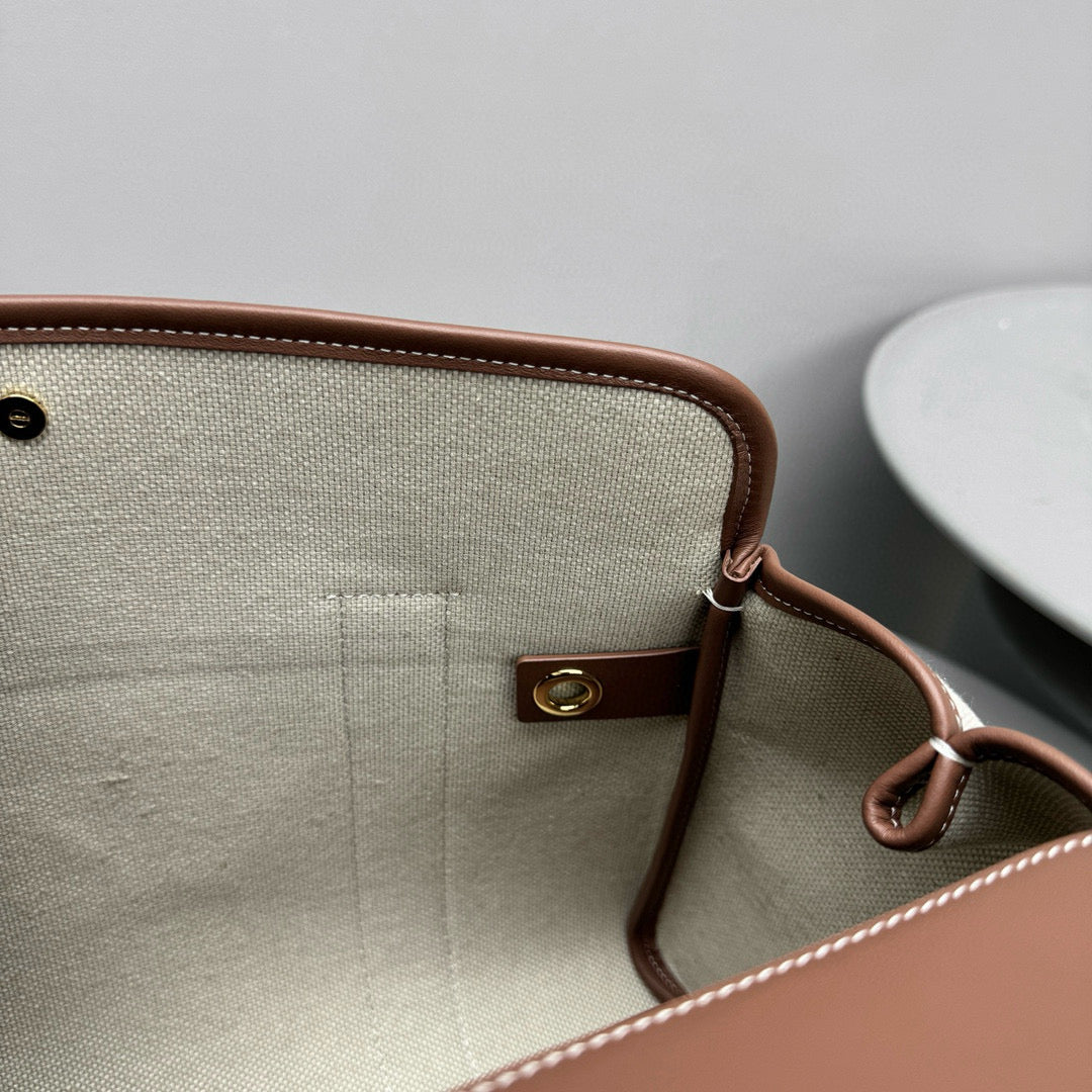Bags- Loro P Loom Bag L32 Luxury Designer Leather Handbag