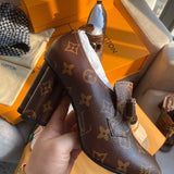 Louis Vuitton designer shoes full view