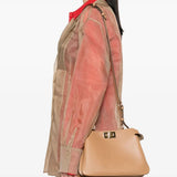 Fendi premium shoulder bags detail and craftsmanship close-up