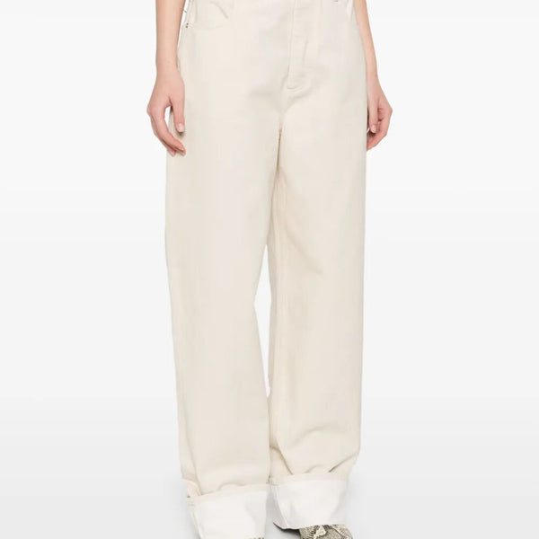 Bottega Veneta pants side profile designer luxury fashion