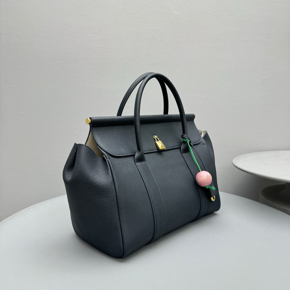 Bags- Loro P Loom Bag L32 Luxury Designer Leather Handbag
