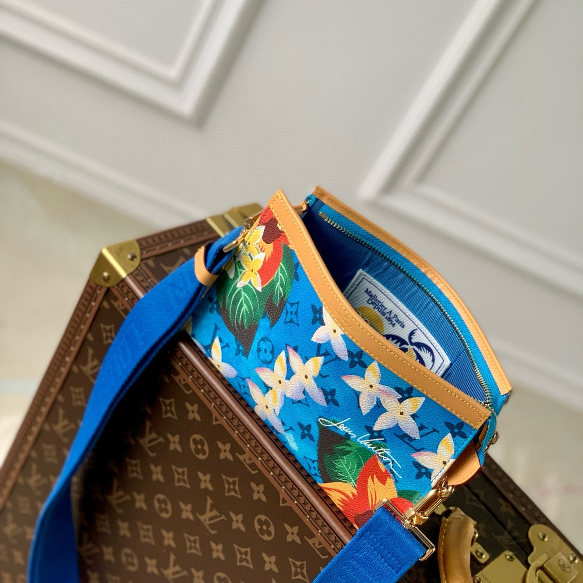Louis Vuitton Wallets- Louis Vuitton Lou Gaston Wearable Wallet Compact Luxury Card Wallet