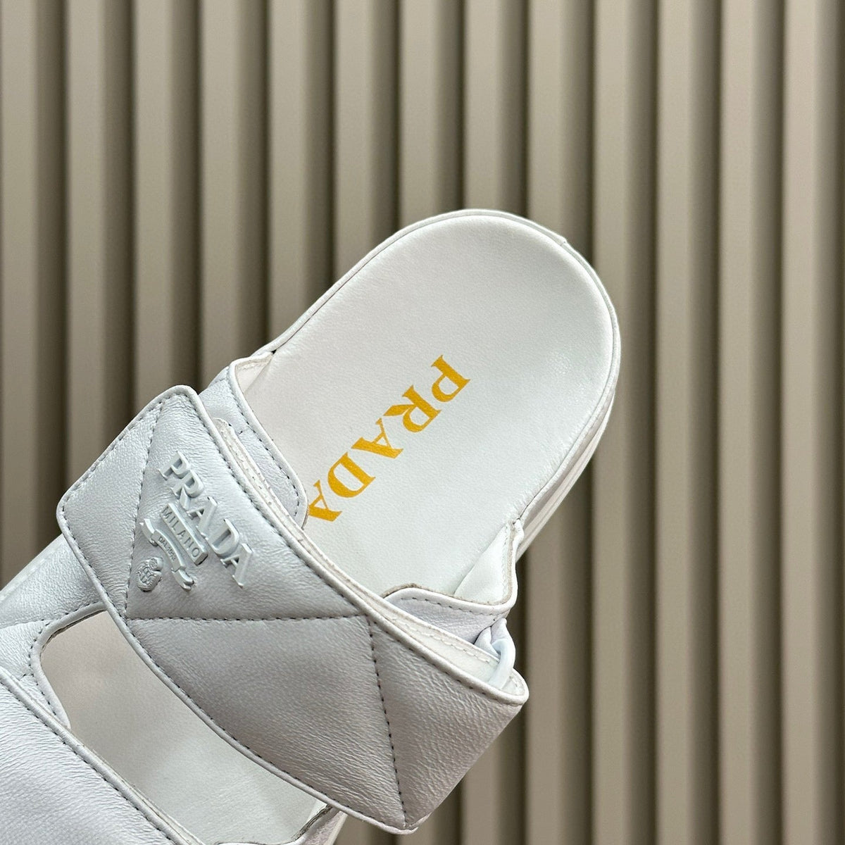 Shoes- Pd Nappa Leather Slides Luxury Lifestyle Designer Footwear