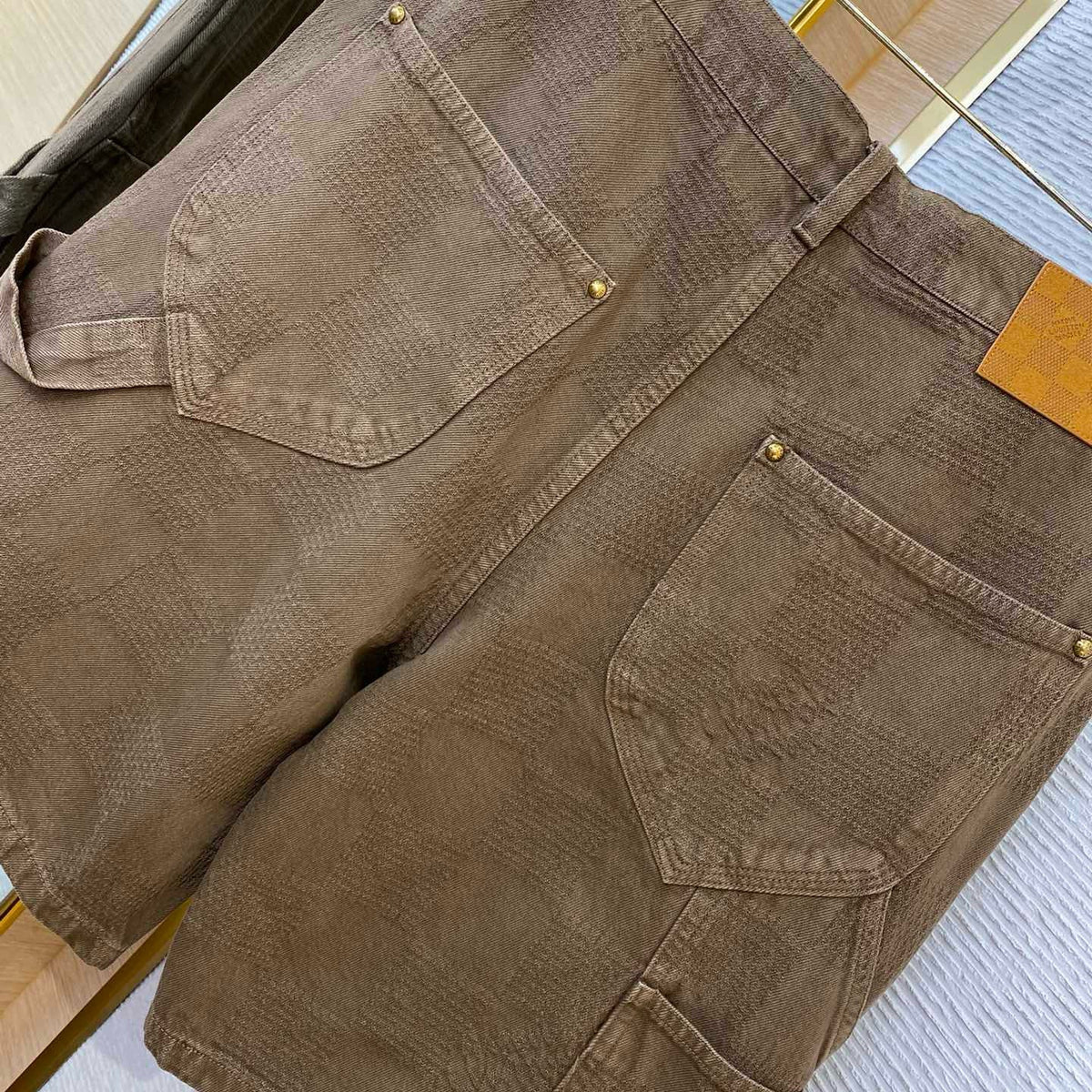 Louis Vuitton Jeans- Louis Vuitton Lou Denim Shorts Premium Designer Denim Jeans