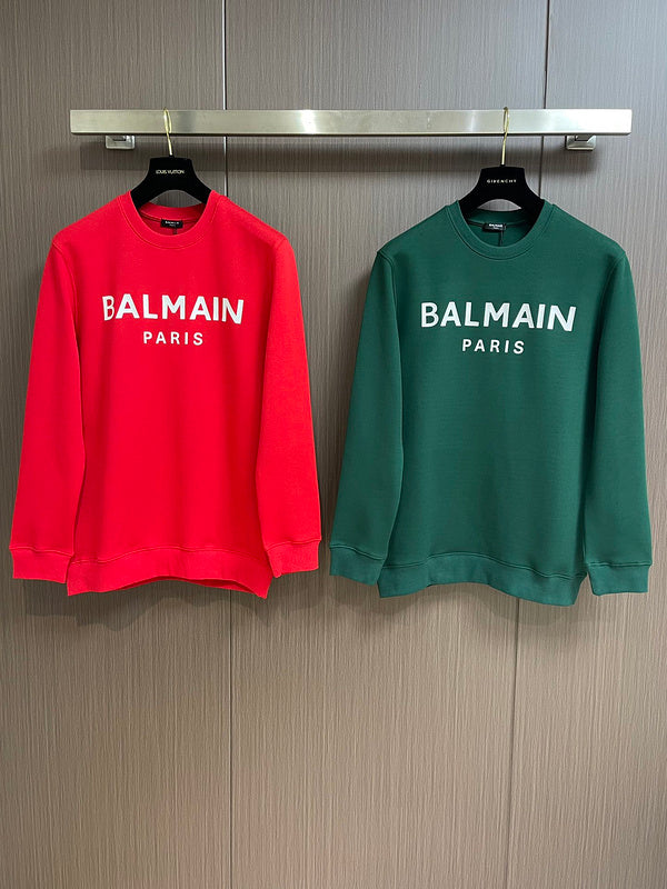 Back view of Balmain luxury piece style No.047