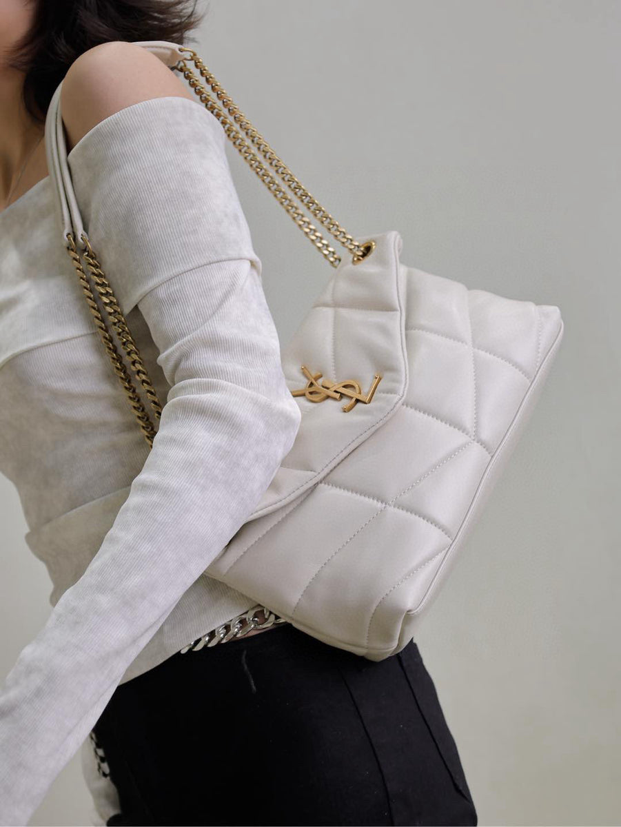 Saint Laurent Bags- Saint Laurent Loulou Puffer Small Bag Premium Designer Shoulder Bag