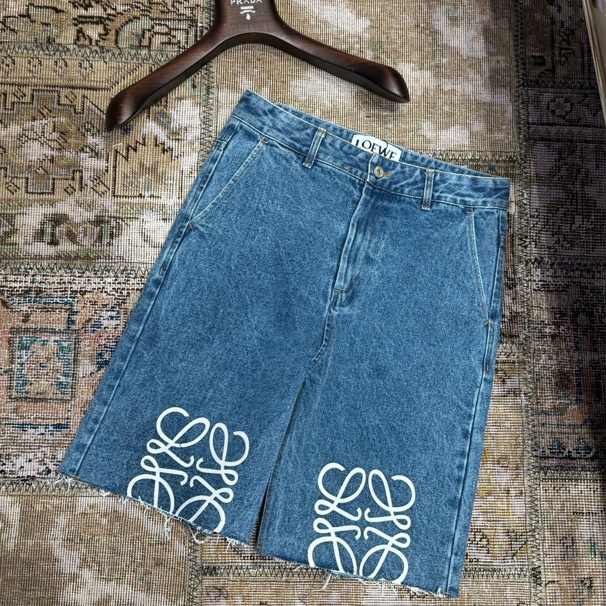 Jeans- Loew Denim Shorts Premium Designer Denim Jeans