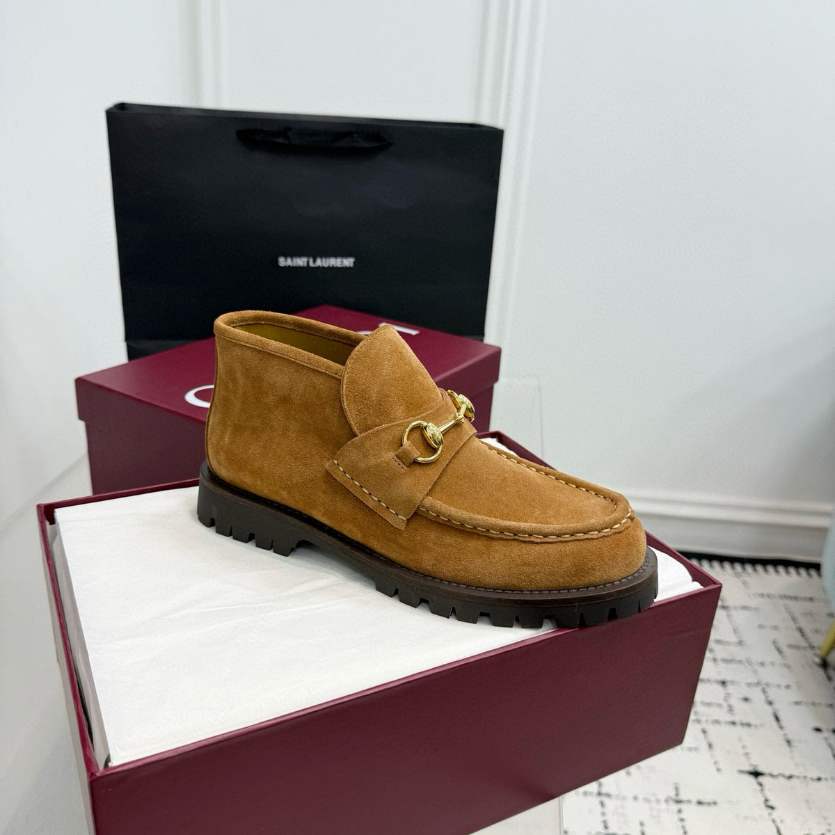 Gucci Shoes? Gucci Boots Premium Designer Casual Shoes