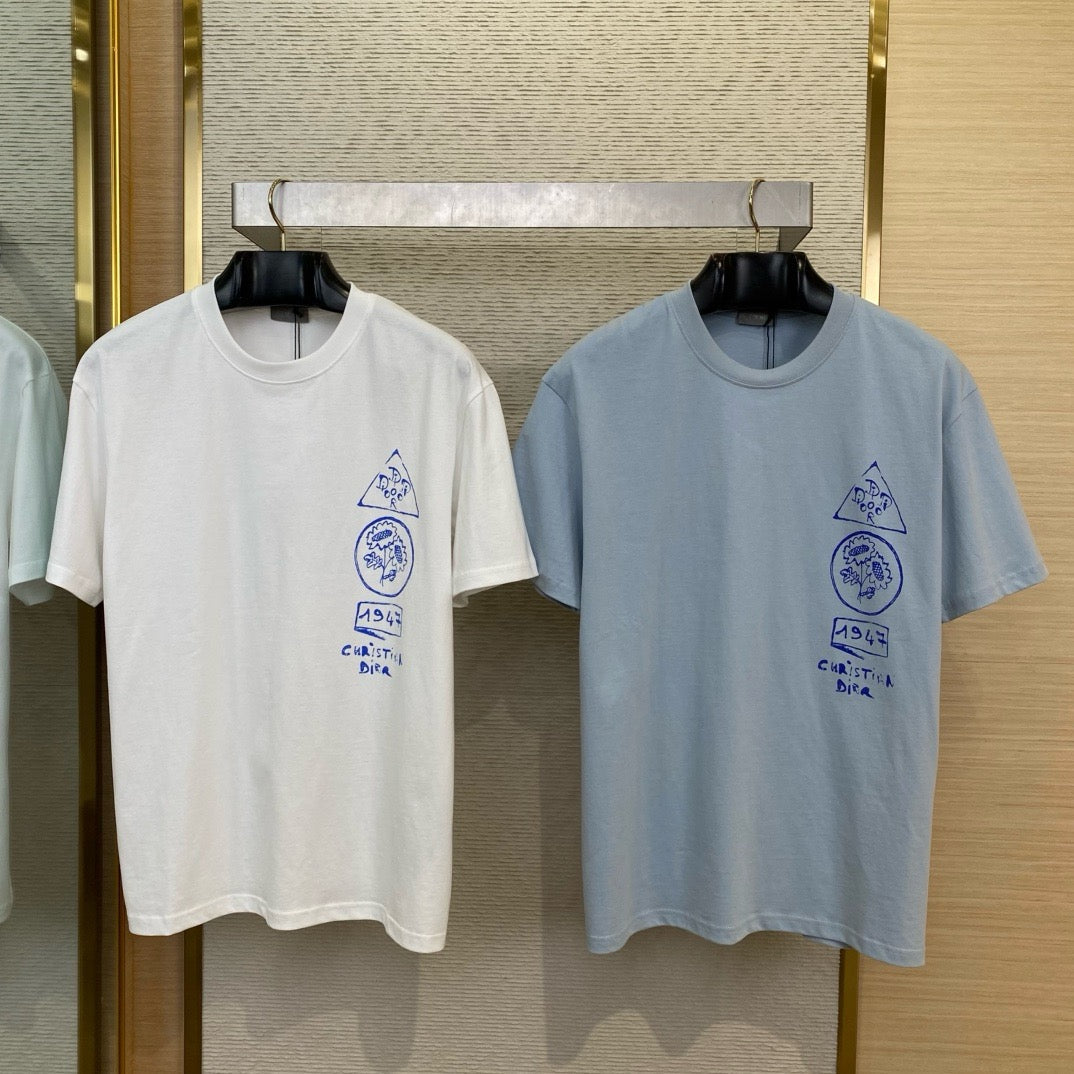 Dior T-Shirts- Dior T-shirt Casual Everyday Designer Tee