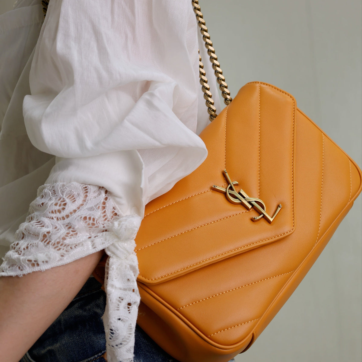 Saint Laurent Bags- Saint Laurent Loulou Small Bag Elegant Everyday Designer Handbag