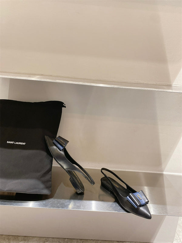 Saint Laurent designer shoes full view