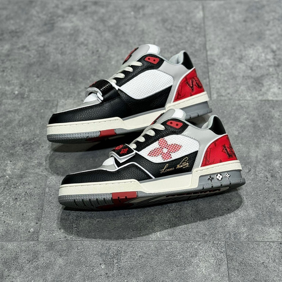 Louis Vuitton Shoes- Louis Vuitton Lou Trainers Luxury Lifestyle Designer Footwear