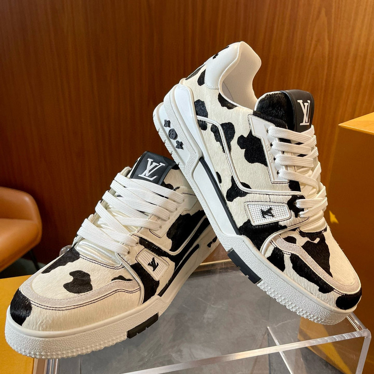 Louis Vuitton Shoes- Louis Vuitton Lou Trainers Comfortable Everyday Designer Shoes