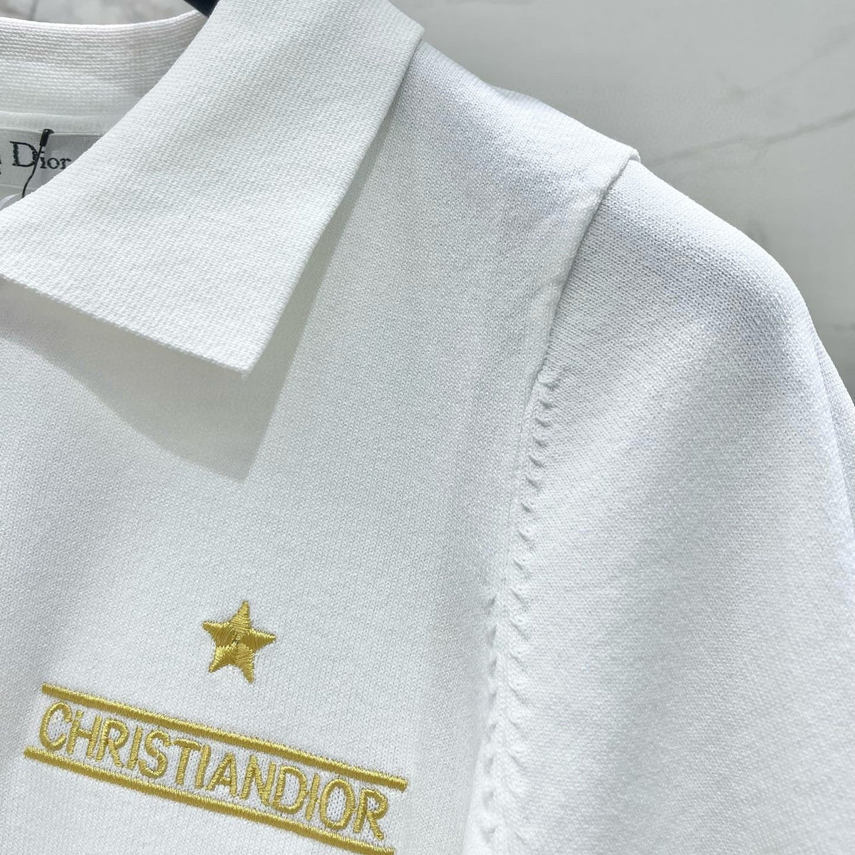 Dior Polo Shirts- Dior Polo Shirt Classic Designer Cotton Polo Shirt