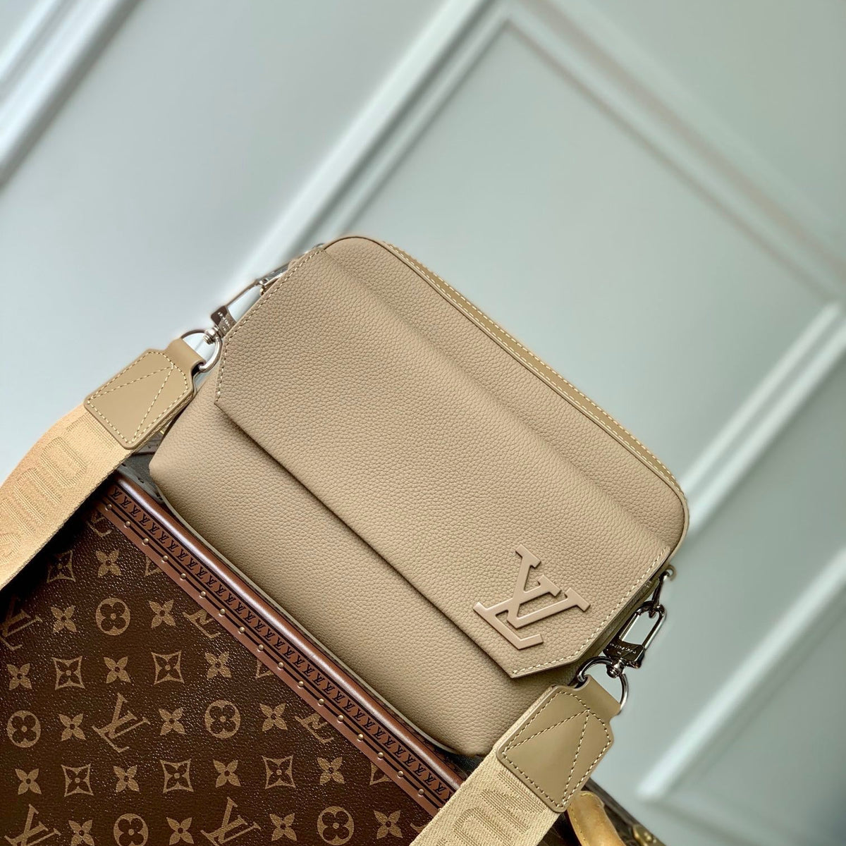 Louis Vuitton Bags- Louis Vuitton Lou Fastline Messenger Bag Premium Designer Shoulder Bag