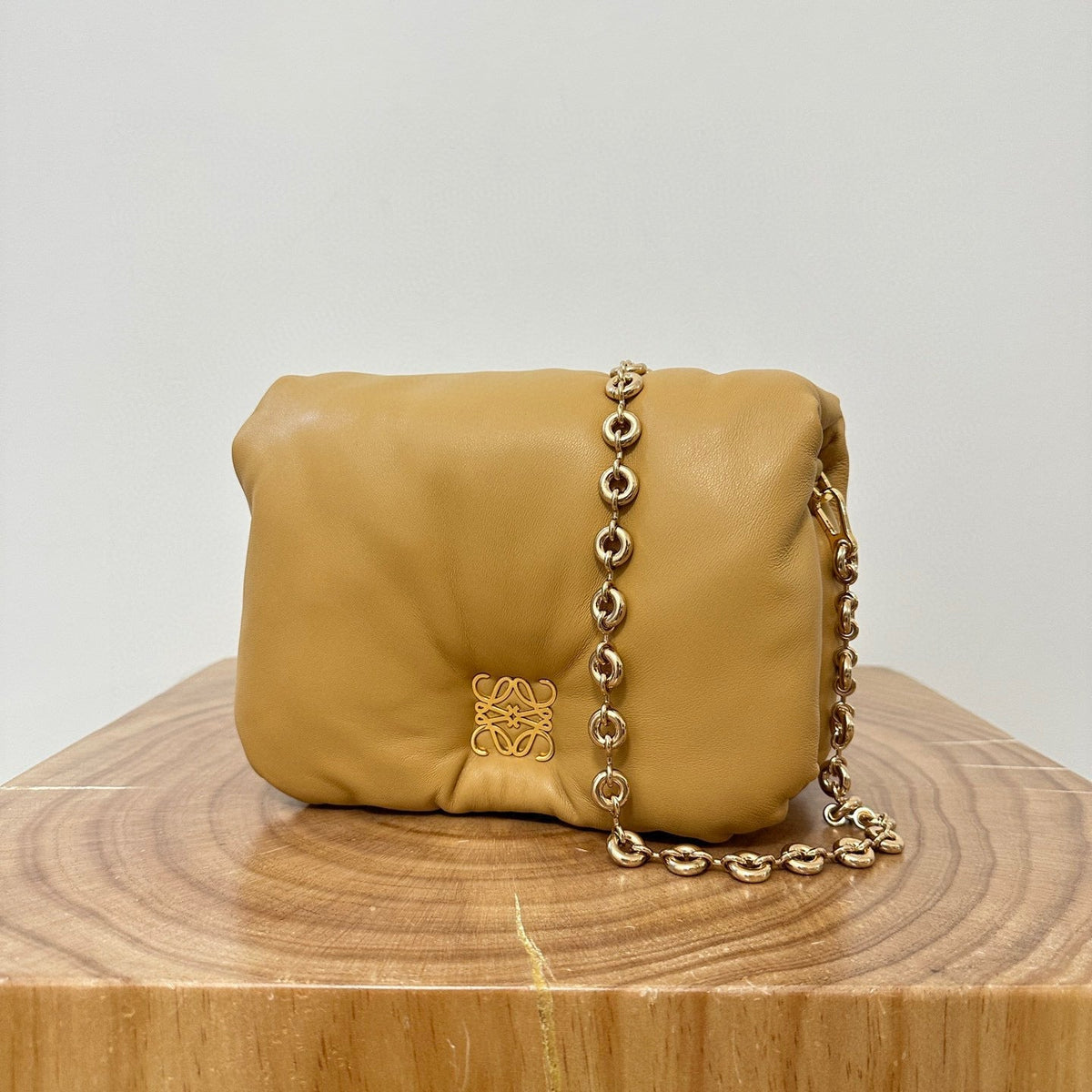 Bags- Loew Puffer Goya Bag Luxury Designer Leather Handbag
