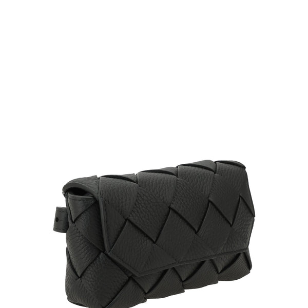 Bottega Veneta Bags? Bottega Veneta Men Iconic Intreccio Fanny Pack Premium Designer Shoulder Bag