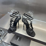 Saint Laurent designer shoes full view