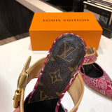 Louis Vuitton shoes Style 207 - top view showing design