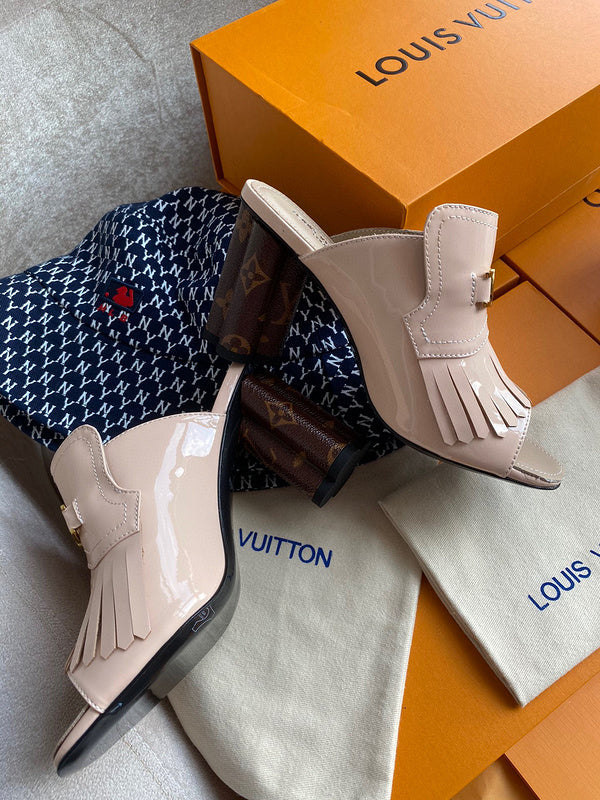 Louis Vuitton designer shoes full view