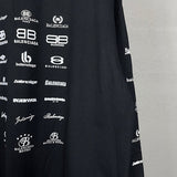 Close-up of Balenciaga designer clothing craftsmanship