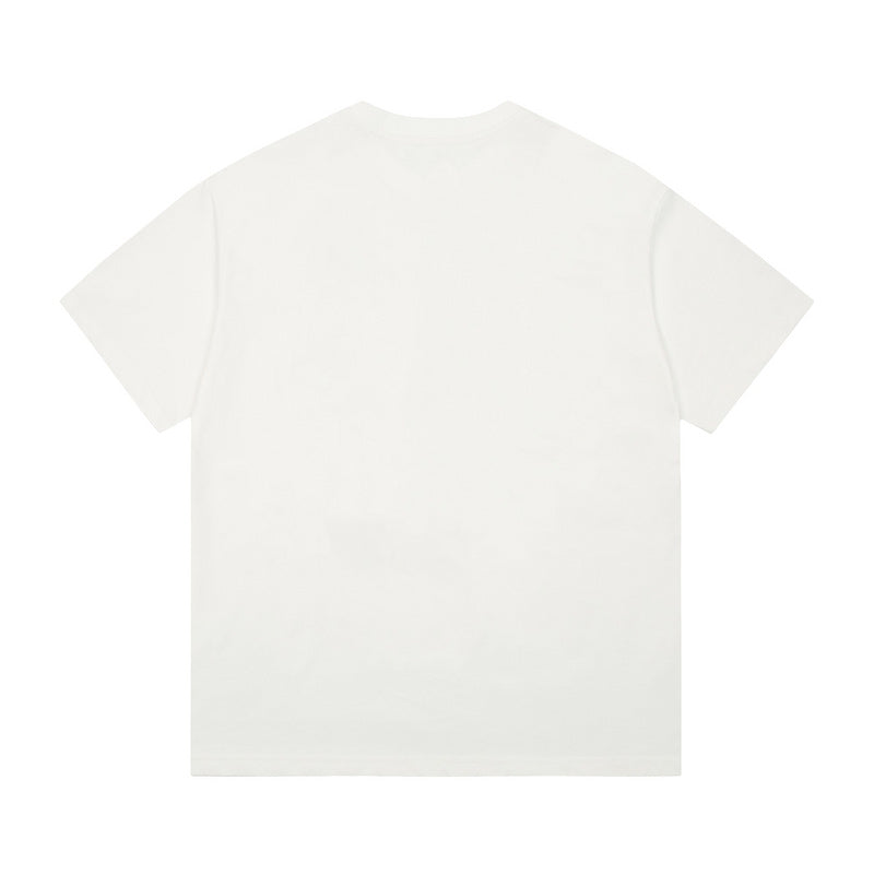 Close-up of Burberry t-shirt craftsmanship