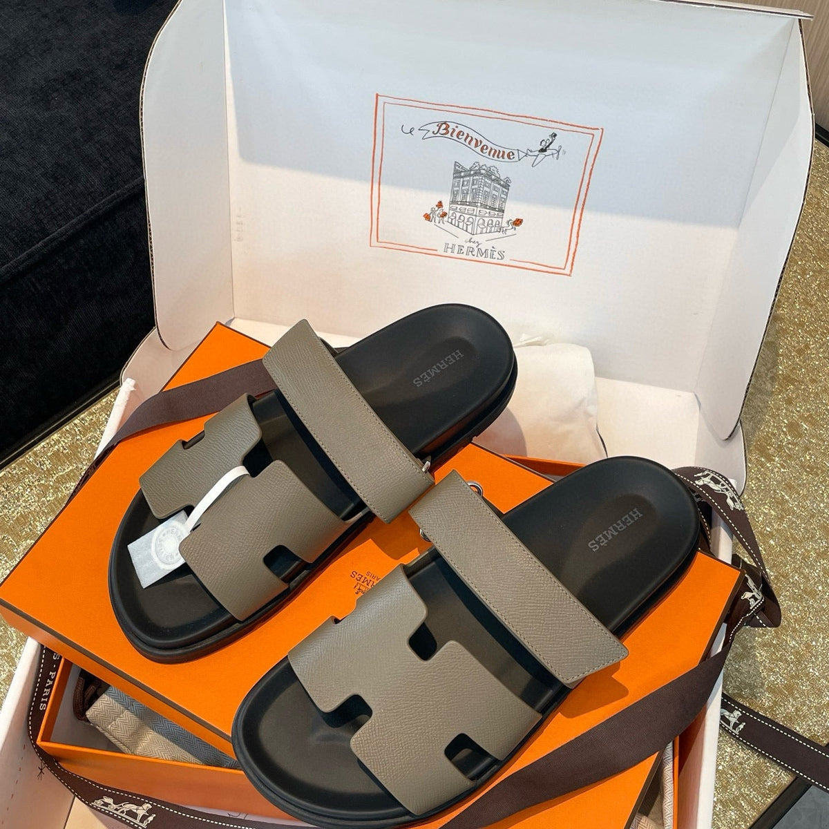 Shoes- Herm Chypre Sandals Luxury Lifestyle Designer Footwear