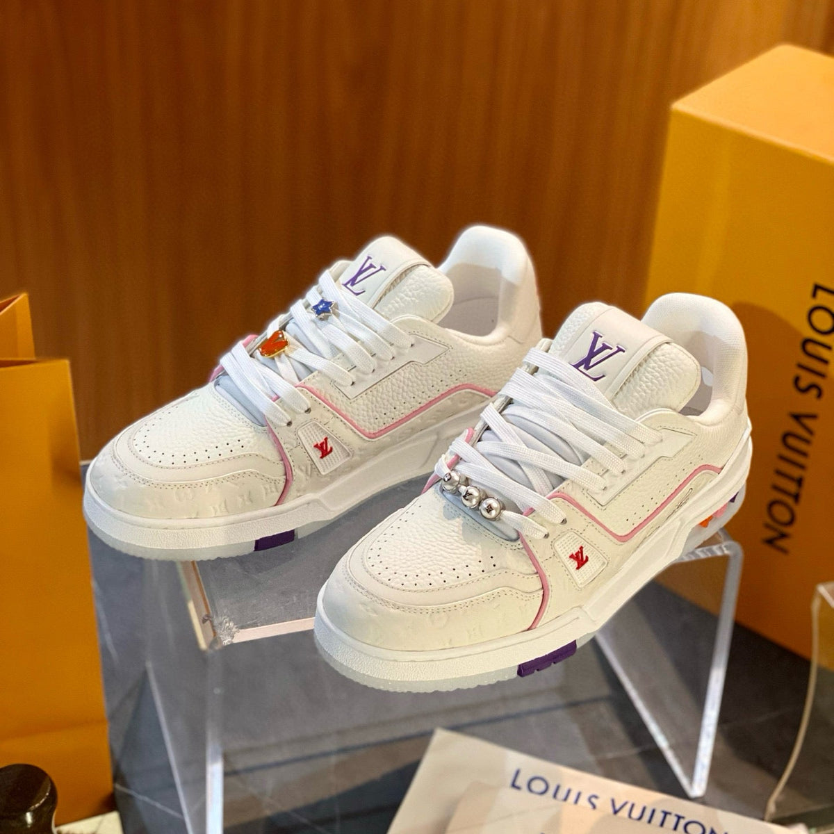 Velouxe Shoes?  Velouxe Lou Trainers Premium Designer Casual Shoes