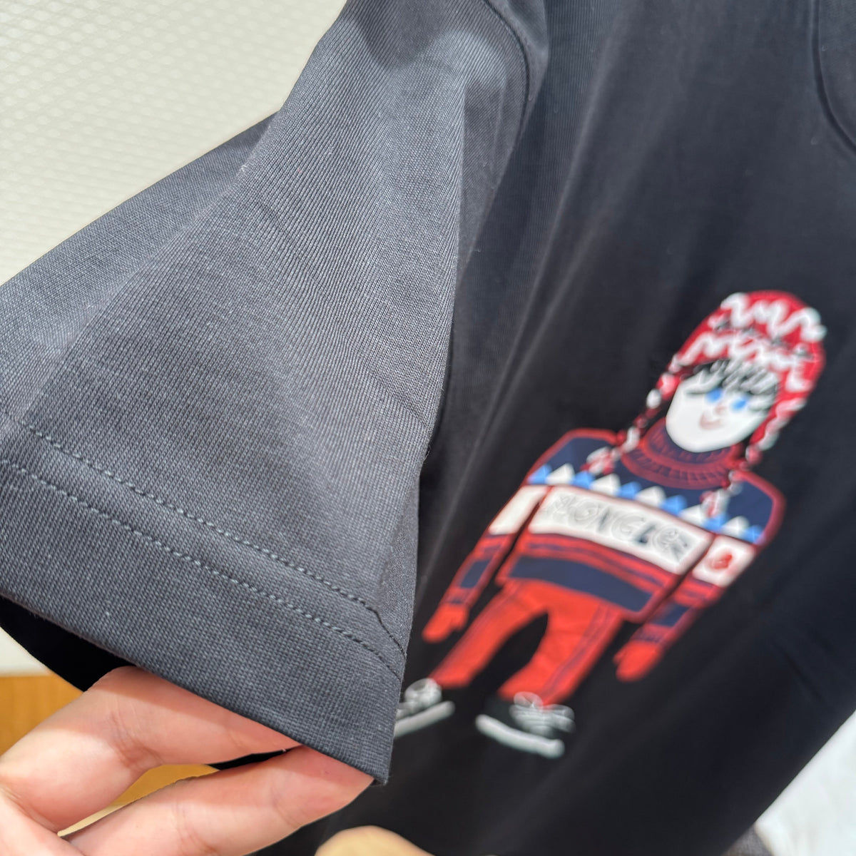 T-Shirts- Monc T-shirt Casual Everyday Designer Tee