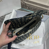 Front view of Christian Dior Small Besace Bag premium cd small besace bag