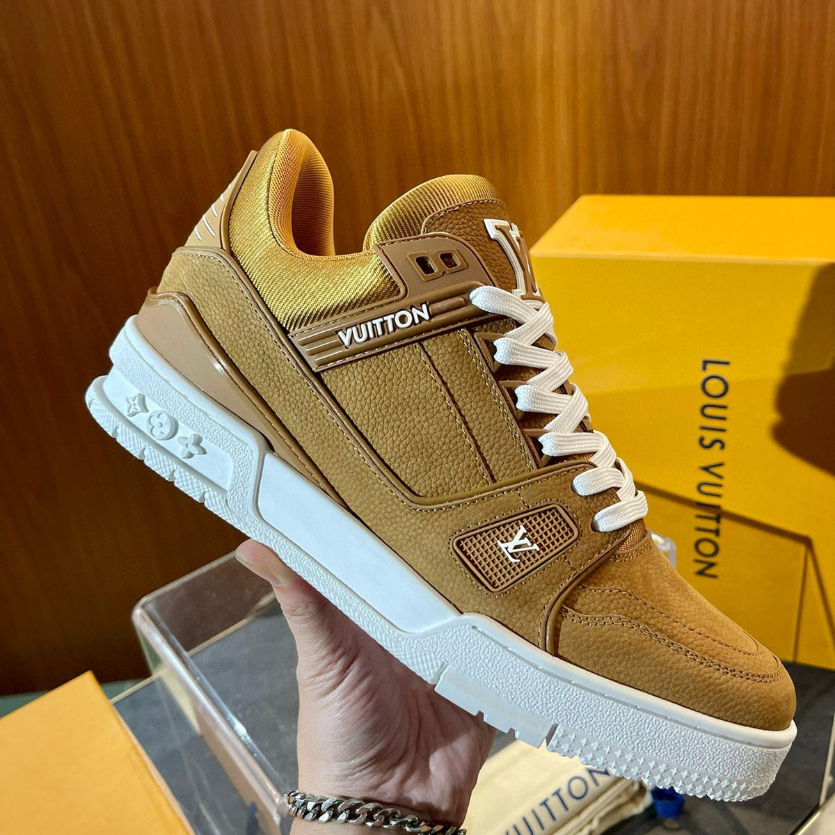 Louis Vuitton Shoes- Louis Vuitton Lou Trainers Comfortable Everyday Designer Shoes