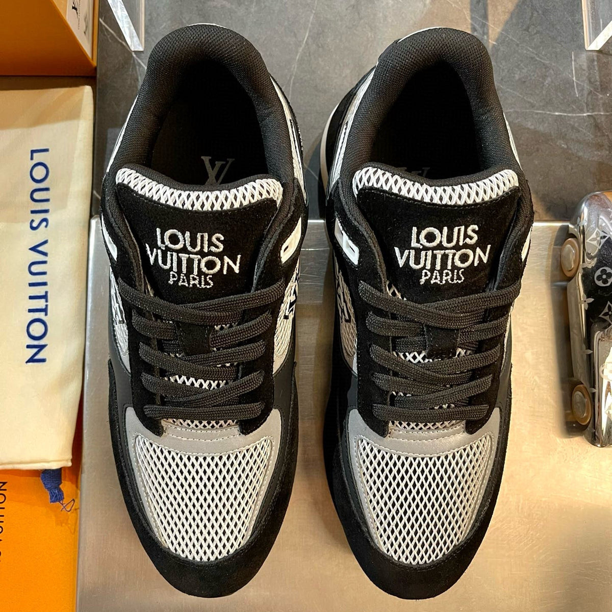 Louis Vuitton Shoes- Louis Vuitton Lou Trainers Premium Designer Casual Shoes