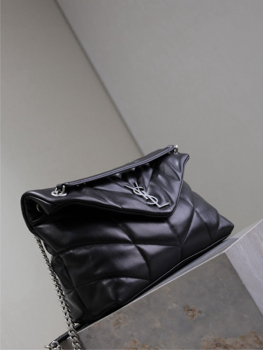 Saint Laurent Bags- Saint Laurent Loulou Medium Puffer Bag Luxury Designer Leather Handbag