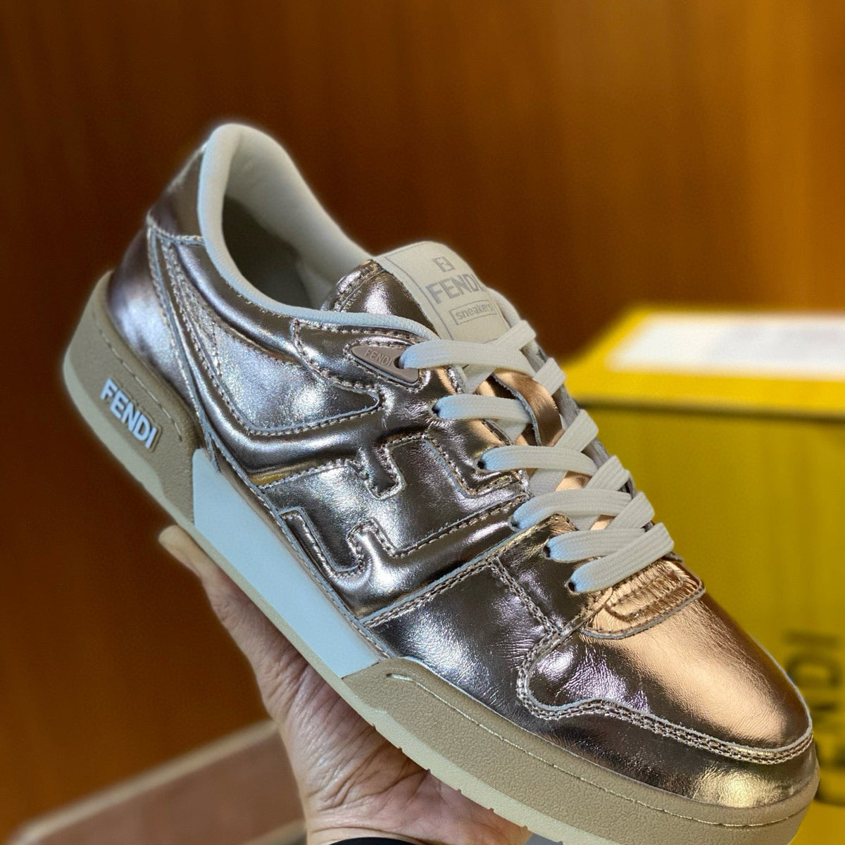 Shoes- Fen Match Sneaker Luxury Lifestyle Designer Footwear