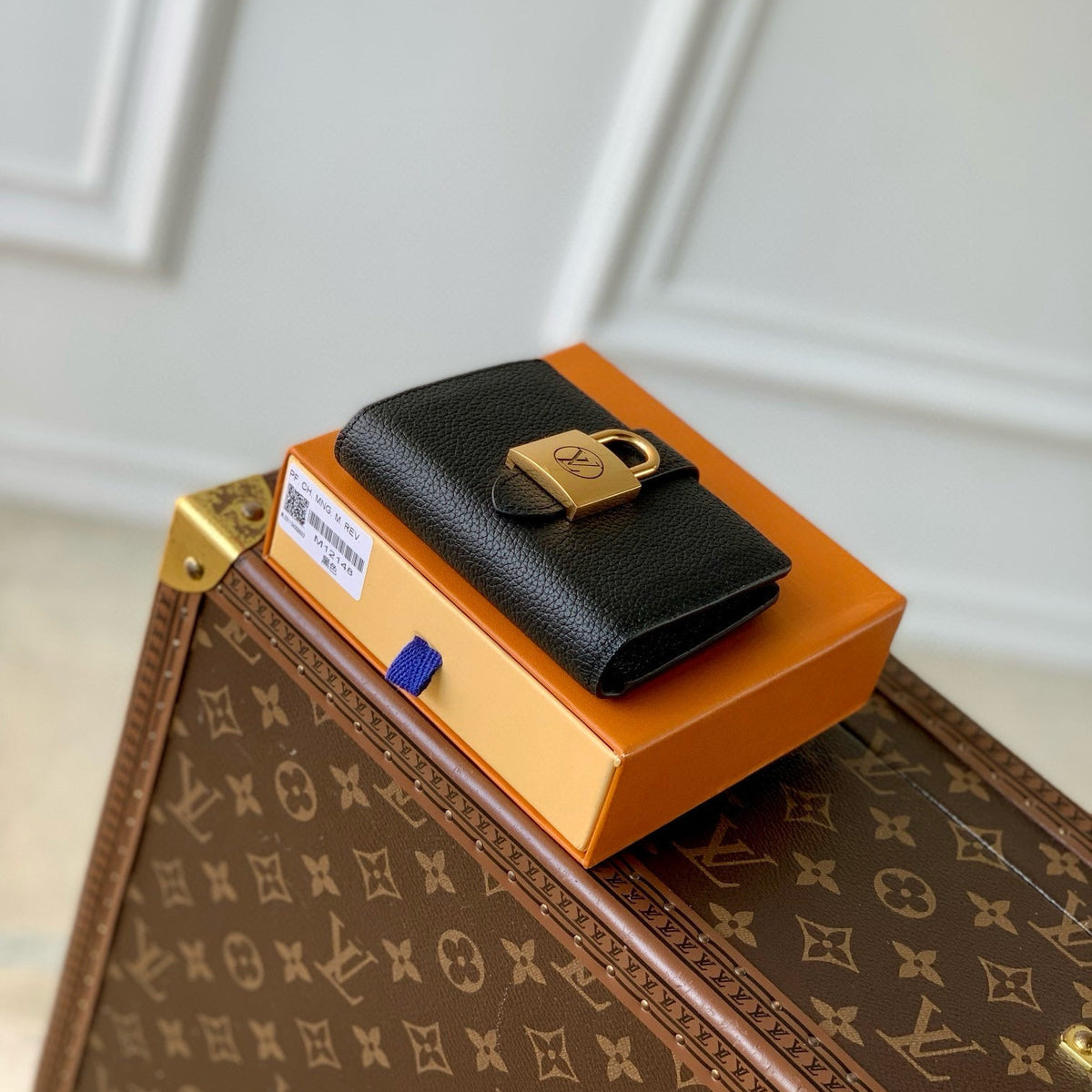 Louis Vuitton Wallets- Louis Vuitton Lou Low Key Compact Wallet Premium Leather Designer Wallet
