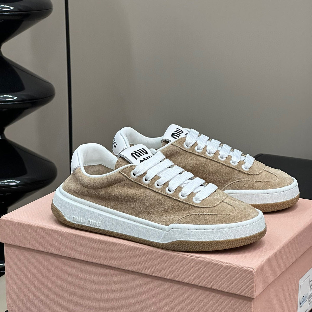 Shoes- Miu M Trainers Premium Designer Casual Shoes