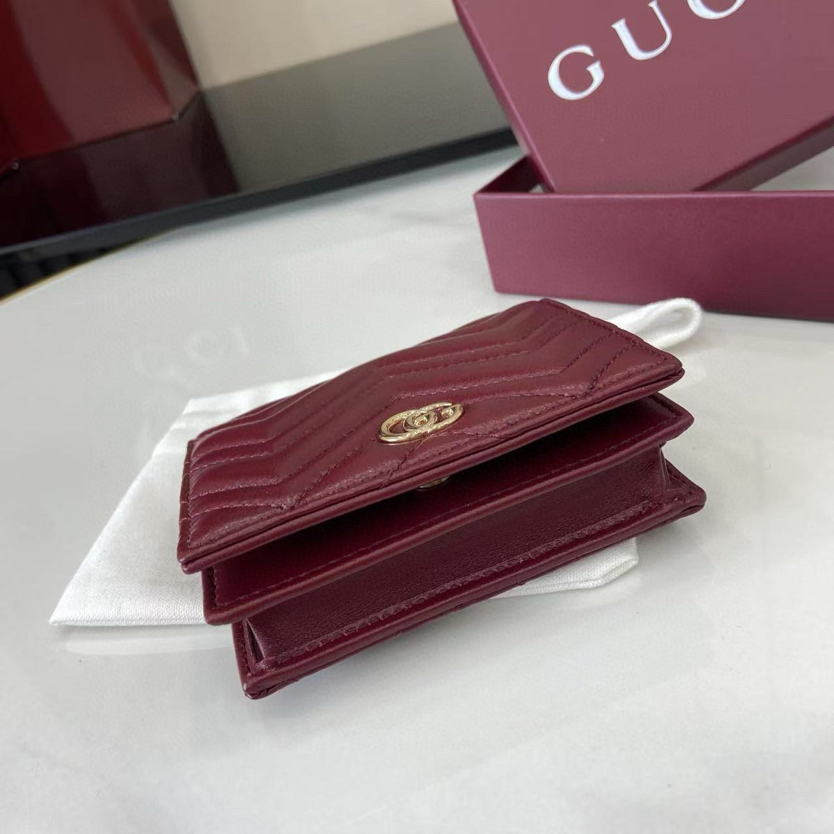 Gucci Wallets- Gucci Marmont Small Wallet Elegant Everyday Leather Wallet