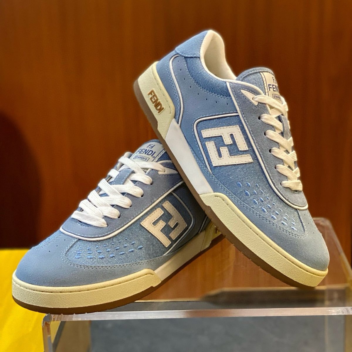 Shoes- Fen Match Sneaker Premium Designer Casual Shoes