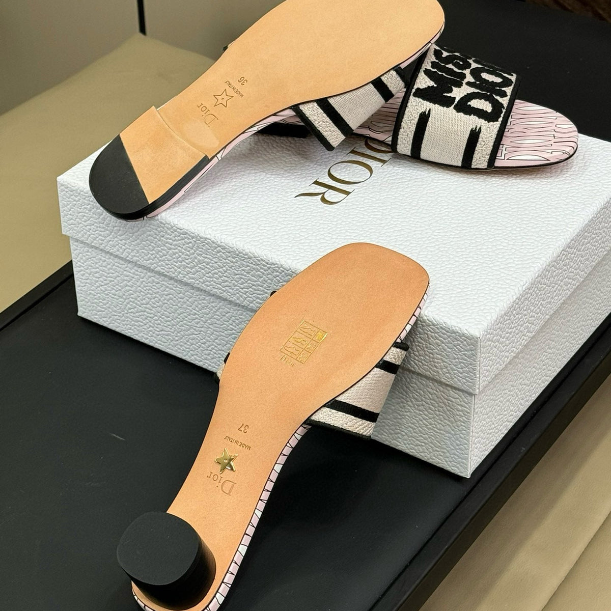 Dior Shoes- Dior Dway Slides Luxury Lifestyle Designer Footwear