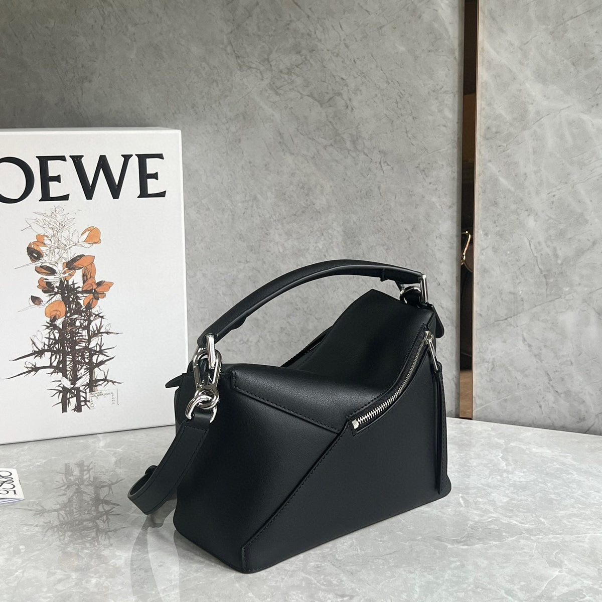 Bags- Loew Small Puzzle Edge Bag Luxury Designer Leather Handbag