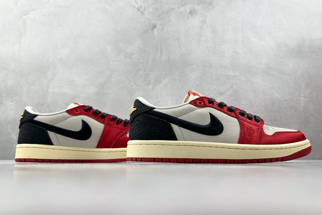Jordan Shoes- Jordan 1 Retro Low OG Trophy Room Away Comfortable Everyday Designer Shoes