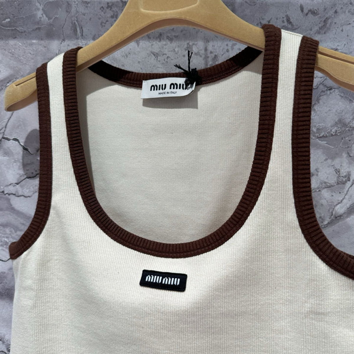 Tops- Miu M Top Premium Designer Casual Top