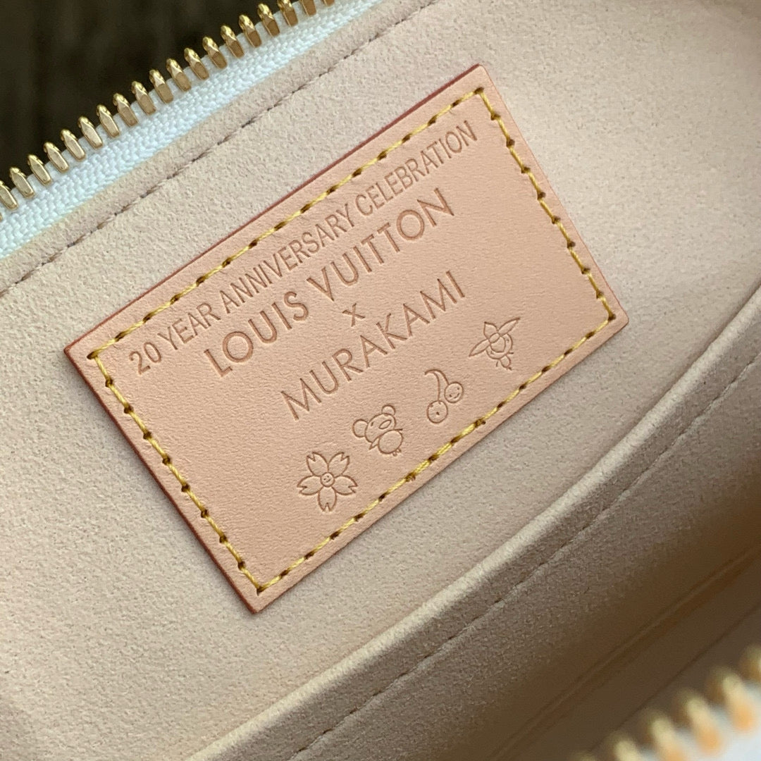 Louis Vuitton Bags- Louis Vuitton Lou x Murakami Alma Bag Elegant Everyday Designer Handbag