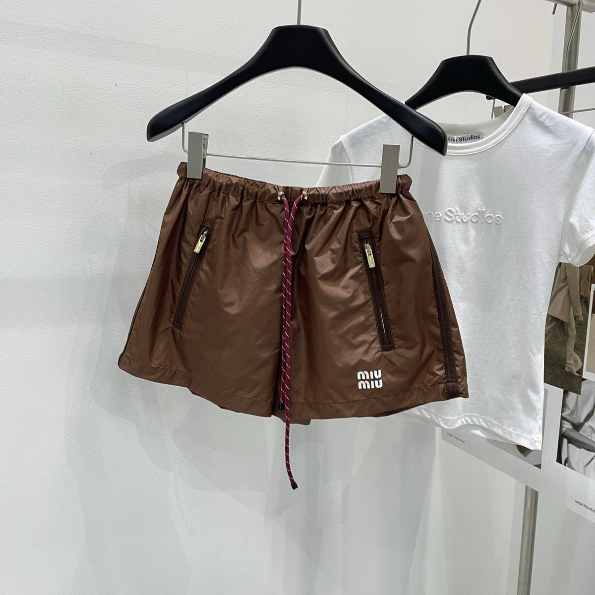 Shorts- Miu M Shorts Everyday Lightweight Designer Shorts