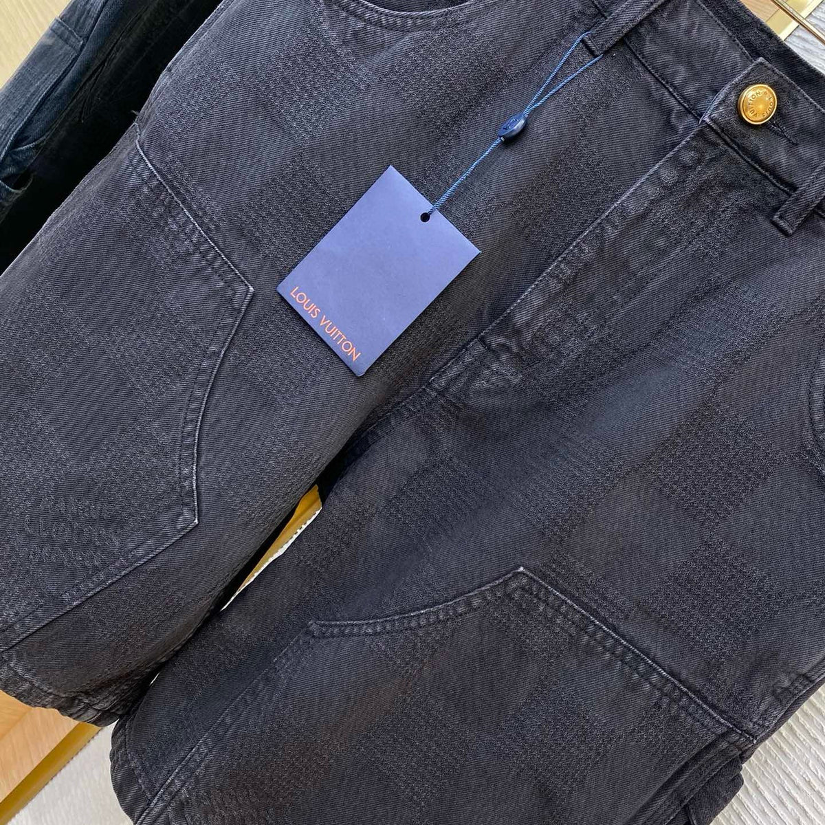 Louis Vuitton Jeans- Louis Vuitton Lou Denim Shorts Classic Everyday Designer Jeans