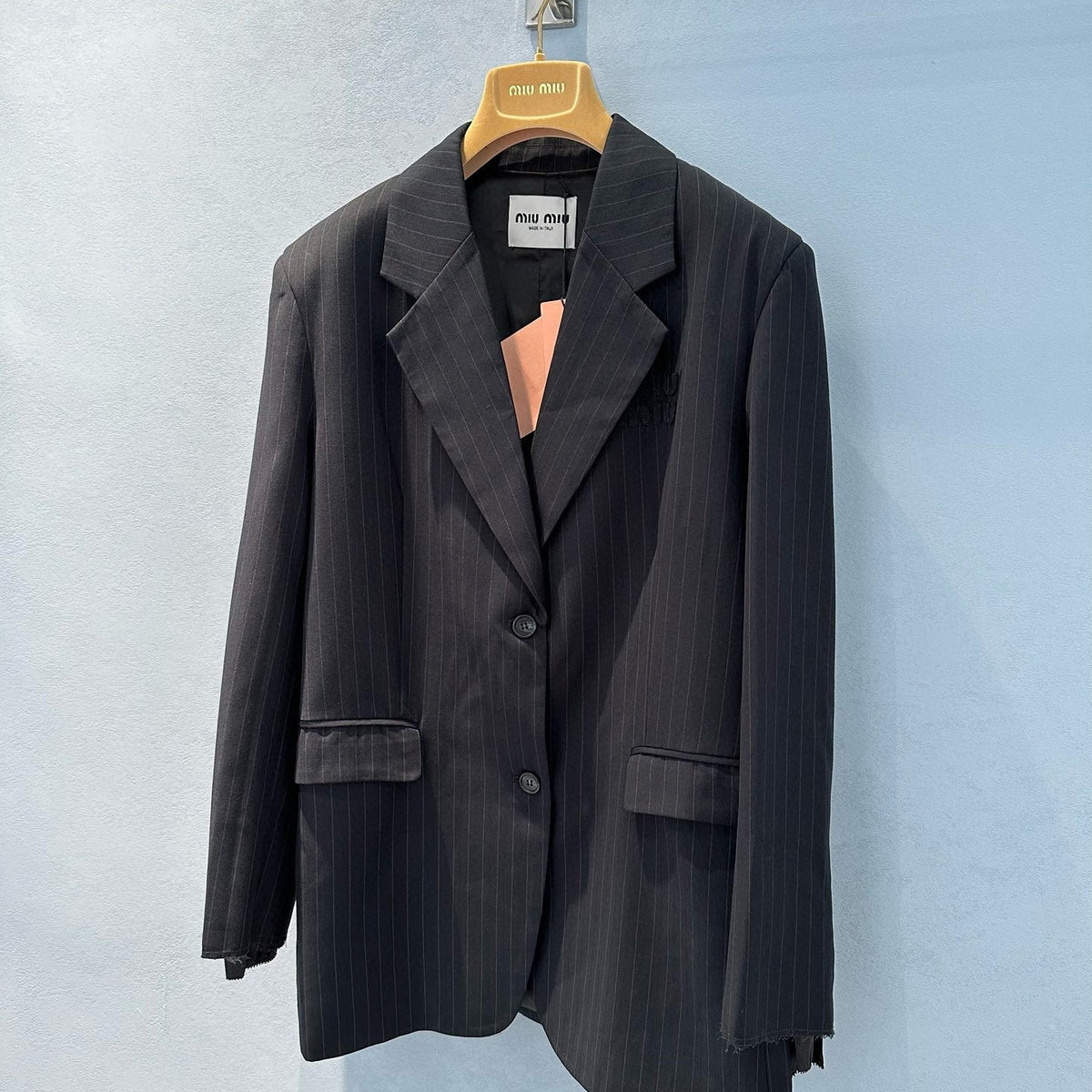 Jackets- Miu M Blazer Luxury Designer Outerwear Jacket