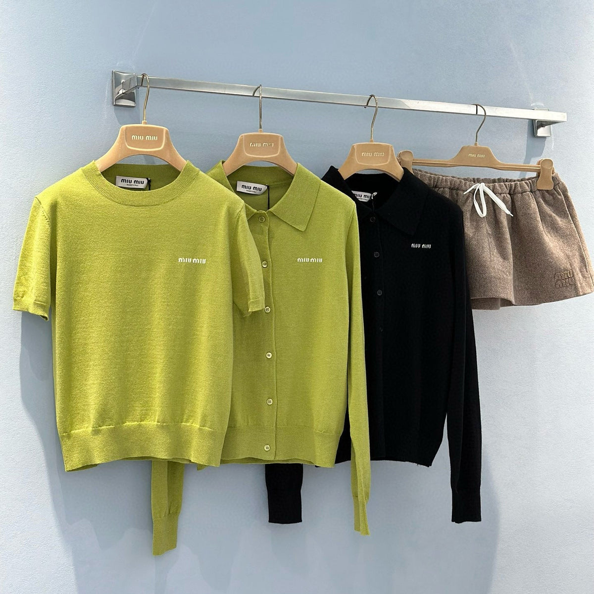 Tops- Miu M Top Elegant Everyday Designer Top