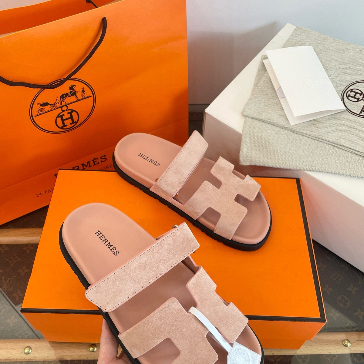 Shoes- Herm Chypre Sandals Luxury Lifestyle Designer Footwear